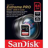 SANDISK SDXC  EXTREME PRO 64GB HC 260/300MBs C10 3100859