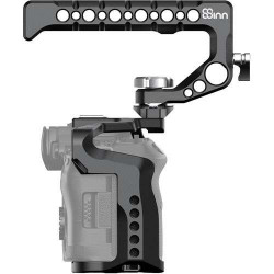 8-CEOSR5 C+8-THS 8Sinn Cage per Canon EOS R5 ed R6 + Top Handle Scorpio