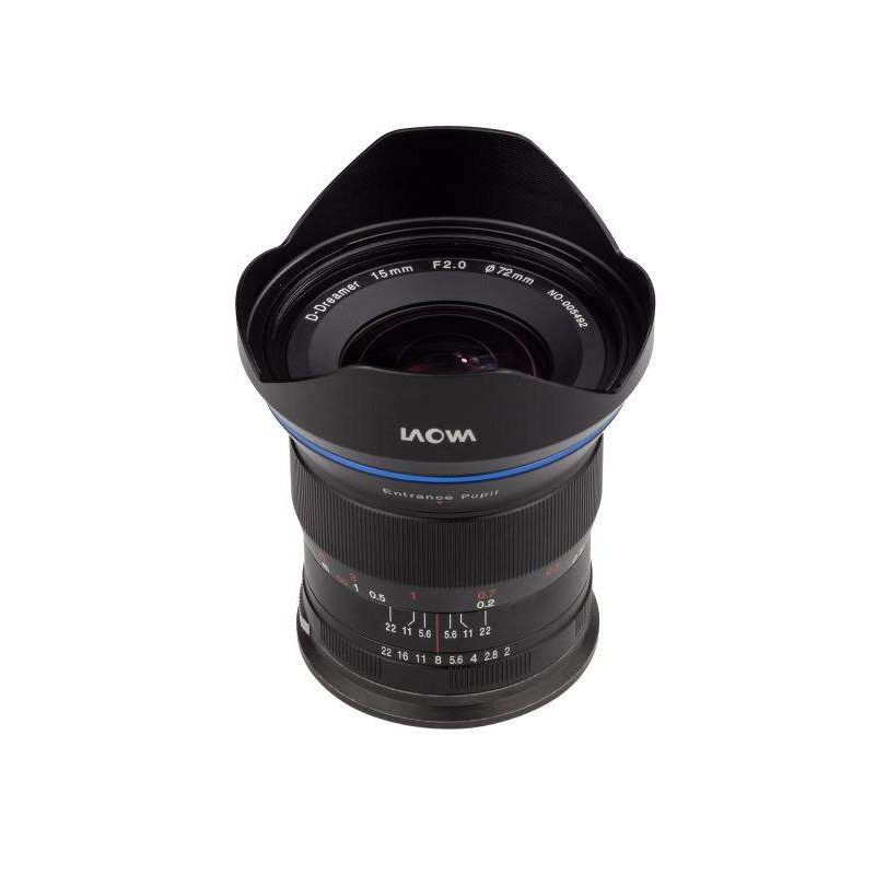 LWA15ZF2EOSR Laowa Venus Optics obiettivo 15mm f/2 Zero Distortion per Canon EOS R