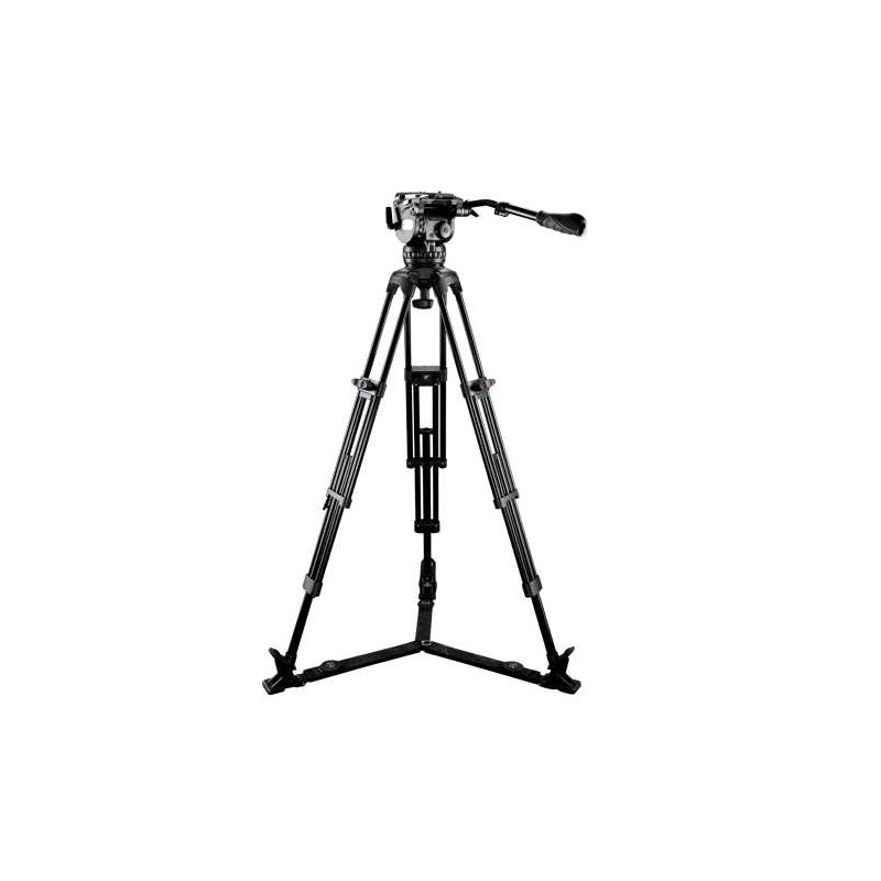 Cavalletto E-Image con testa fluida GH15 e treppiede GA752S