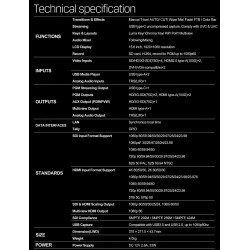 AVMATRIX Streaming Video Switcher SDI HDMI/DVI
