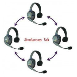 EARTEC Single-Ear Ultralite Headset per Intercom- Kit 5 unità