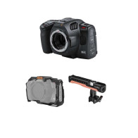 KIT 8 Pocket Cinema Camera 6K PRO Blackmagic + Cage SmallRig 3270 + Top Handle Nato
