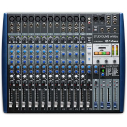 StudioLive AR16c USB PreSonus Mixer Ibrido 16 ch con connessioni analog/digit