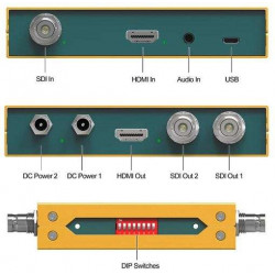 AVMATRIX UpDownCross Converter 3G-SDI/ HDMI