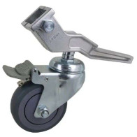 KC-100S KUPO Ruote con freni per stativo con adattatore quadrato –Kit  da 3