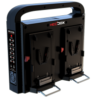 HEDBOX RP-DC200VQuad Simultaneous Battery Charger V-Lock mount