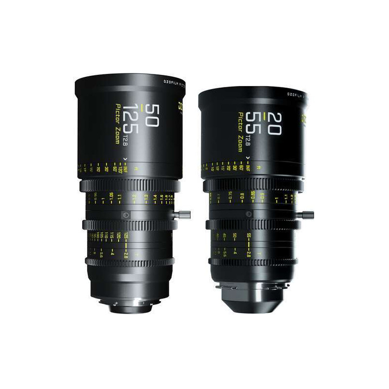 DZO Pictor Bundle 20-55/ 50-125mm T2.8 Black