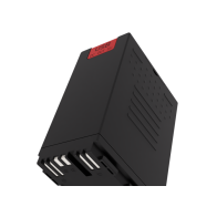 HED-A60 batteria HEDBOX 95Wh/6700mAh-8A/95W, 2 D-tap, led per Canon