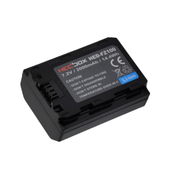 HED-FZ100 batteria HEDBOX per Sony Alpha 8Wh/ 2000mAh, equivalente NP-FZ100