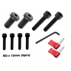 HOLD II System HEDBOX Piastra forata multiuso + Rod Clamp