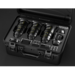 DZOFilm kit 3 obiettivi zoom Pictor 14-30, 20-55 e 50-125 mm T2.8 Super35