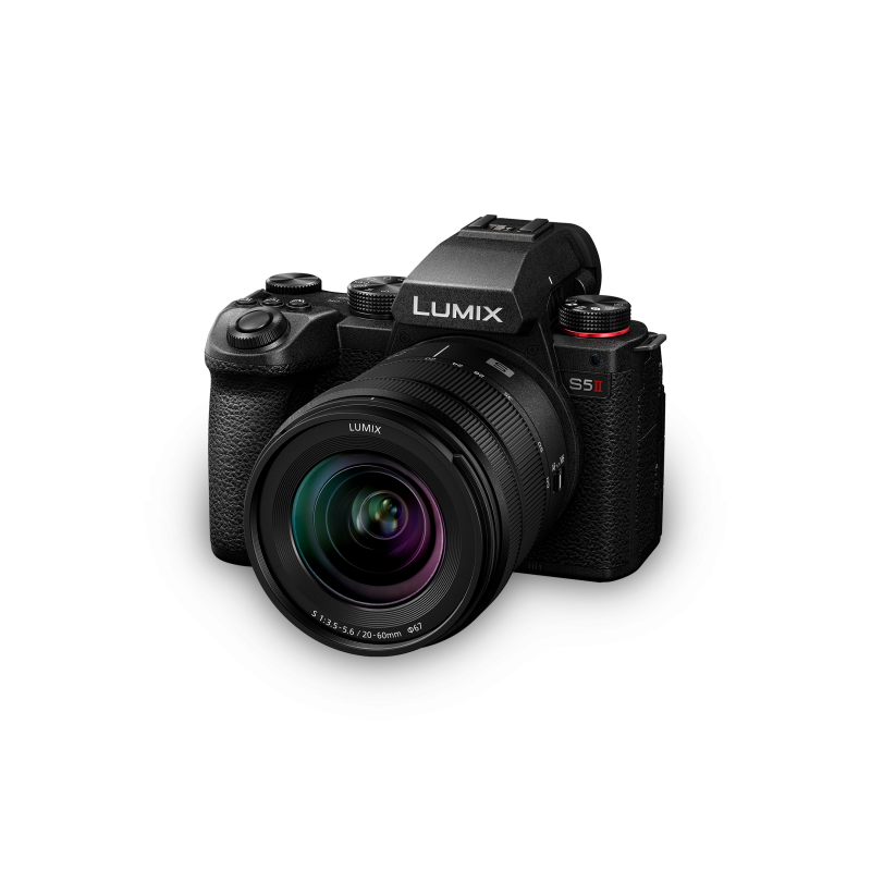 S5 Mark II fotocamera mirrorless Full-Frame DC-S5M2K, obiettivo Lumix 20-60mm