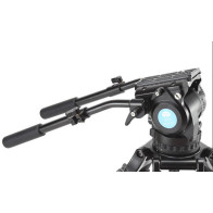 Sirui BCT-2203 treppiede video fibra di carbonio e BCH-20 testa fluida