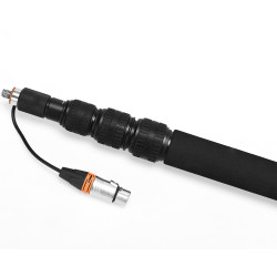 Asta telescopica BC09P E-Image in fibra di carbonio 2,70m con cavo XLR int