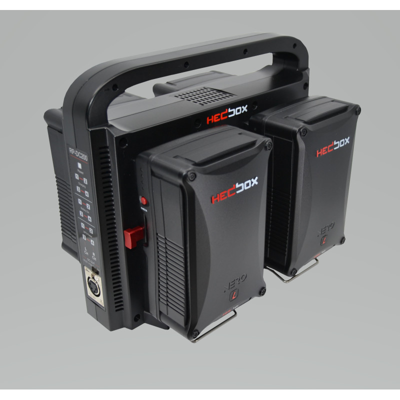 MEGABANK-4M Kit 4 batterie HEDBOX Nero M 150Wh e RP-DC200V