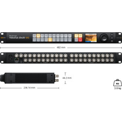 Videohub 20X20 12G-SDI matrice video 20 in e out Blackmagic, latenza zero