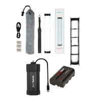 NL-PT6CII PavoTube II 6C Nanlite con batteria, Manco Videoprofessionale