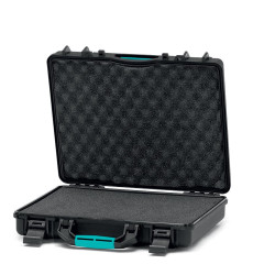 HPRC2580C valigia in resina con spugna cubettata 411x359x110mm