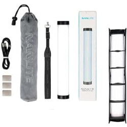 NL-PT6CII PavoTube II 6C Nanlite con batteria, Manco Videoprofessionale