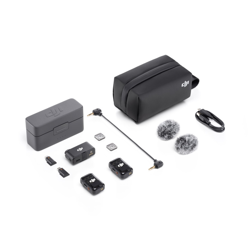 DJI MIC 2 (2 TX + 1 RX + CHARGIN CASE)