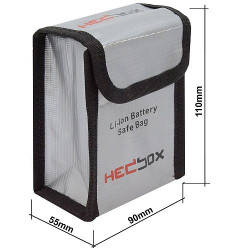 FIREBAG - M safe bag HEDBOX per batterie Li-Ion media grandezza