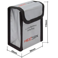 FIREBAG - M safe bag HEDBOX per batterie Li-Ion media grandezza