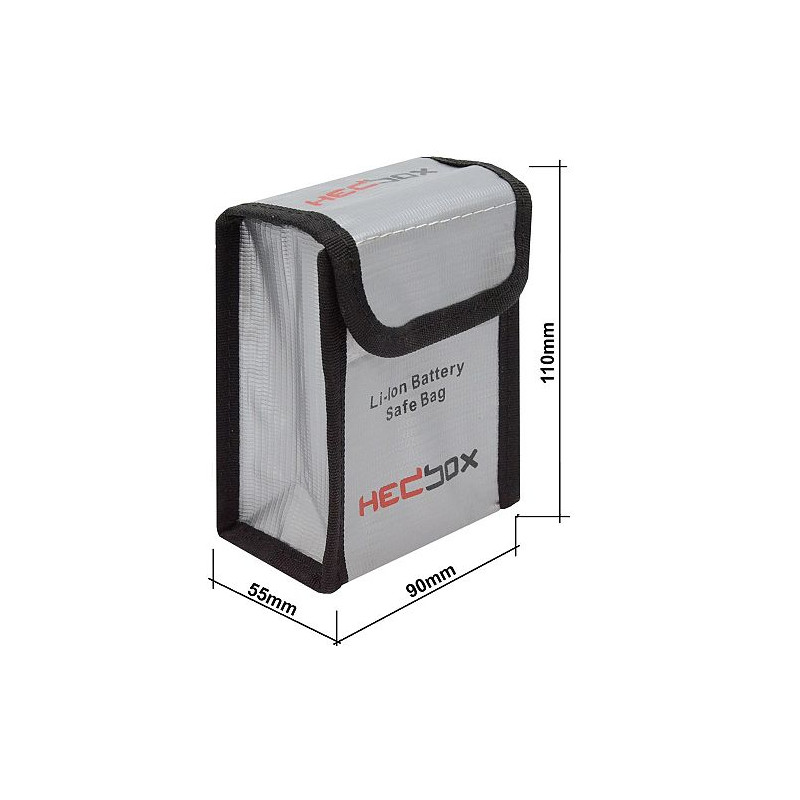 FIREBAG - M safe bag HEDBOX per batterie Li-Ion media grandezza