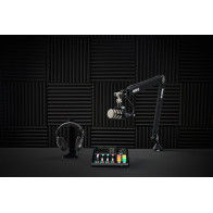RODECASTER DUO, PodMic, cuffia NTH-100, PSA1+ e XLR3 black RODE KIT