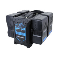 Fxlion Caricabatterie 4 canali V-Lock FX-PLQ480B