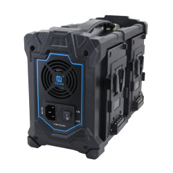 Fxlion Caricabatterie 4 canali V-Lock FX-PLQ480B