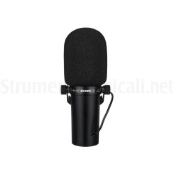 Shure SM7dB microfono dinamico cardioide, preamplificatore integrato phantom 48V