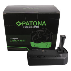 Battery Grip 4K/6K Patona Premium per 3 batterie LP-E6 + USB C Charger