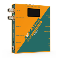 AVMATRIX SDI Streaming Encoder H264/264 e Recorder/Player su SD Card/USB