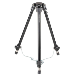 Treppiedi cine/video nero, culla 100mm, tiranti a catena Manfrotto