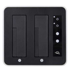 OWC Drive Dock USB-C - Dual Drive Bay 1 Solution, 2 drive bays for 2.5" or 3.5"d