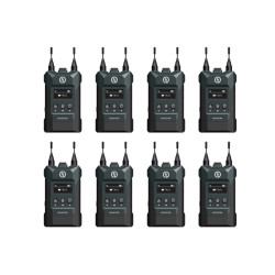 SOLIDCOM M1-8B Hollyland Full Duplex Wireless Intercom System con 8 Belt Packs
