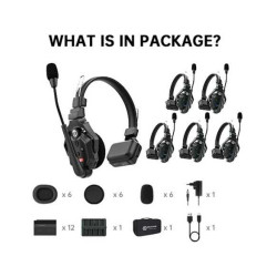 SOLIDCOM C1-6S Hollyland (6-person headset System)