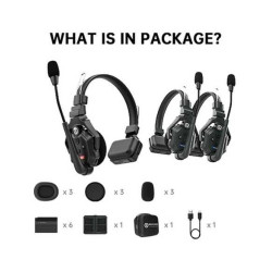 SOLIDCOM C1-3S Hollyland (3-person headset System)