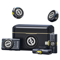 LARK M2 Combo Hollyland microfono Wireless Lavalier (Shine Charcoal)