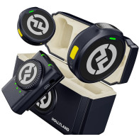 LARK M2 Camera Hollyland microfono Wireless Lavalier (Duo,Shine Charcoal)