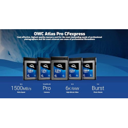 OWC Atlas Pro 256GB High-Perf. CFex Type B 2.0 MemoryCard R1700MB/s -W1400MB/s