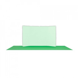 Sfondo in Vinile 2,75 x 6m Chroma Key Verdfe