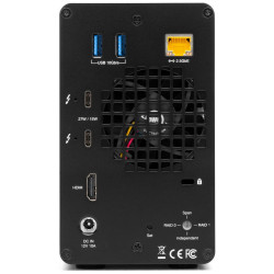 OWC 32.0TB HDD Gemini - Thunderbolt (USB-C) Dock e Dual-Drive RAID