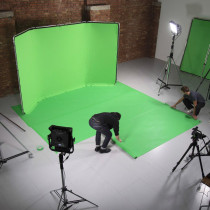 Chroma Key Verde pannello in vinile per pavimento 1,37m x 4m Manfrotto