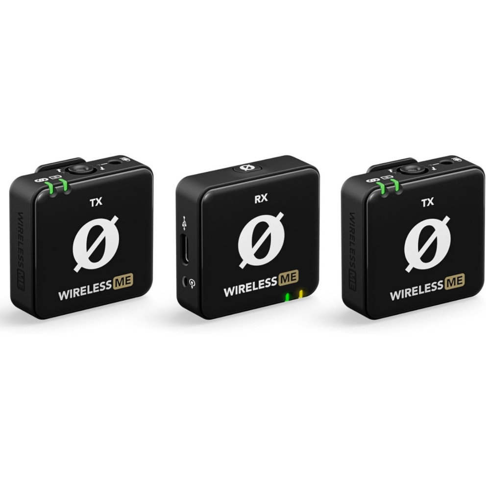 Wireless ME Rode dual set 1 RX e 2TX