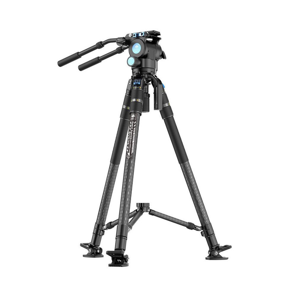 Treppiede SIRUI video SVS75 in Fibra di Carbonio con testa video SVH15