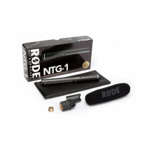Kit Microfono RØDE NTG-1 + Windshield E-Image BS-M20 + Asta Carbonio BC12P
