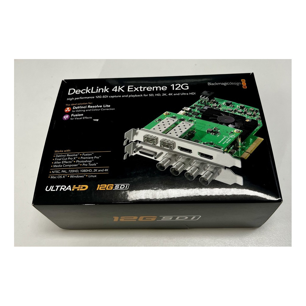 DeckLink 4K Extreme 12G Blackmagic OPEN BOX