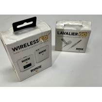 Wireless GO Rode White + LAVALIER GO White microfono a spilla OPEN BOX